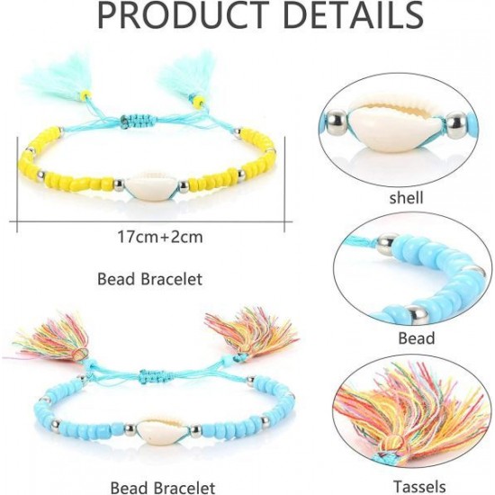 21 Pcs Beach Surfer Strand Wave Bracelet For Women Men Wax Wrap Rope Bracelet Anklet Set Adjustable Friendship Handcrafted Waterproof 21 Pcs Beach Surfer Strand Wave Bracelet For Women Men Wax Wrap Rope Bracelet Anklet Set Adjustable Friendship Handcrafted Waterproof
